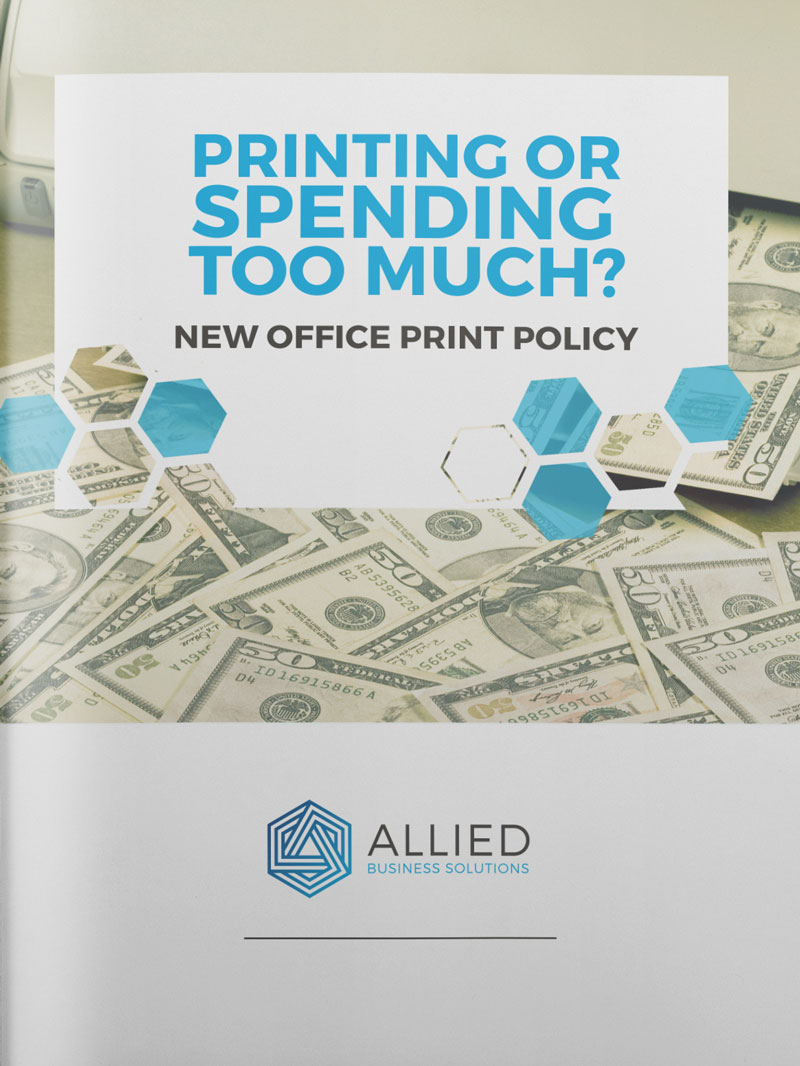 Printing or Spending Too Much?